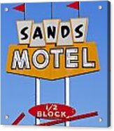 Sands Motel Acrylic Print