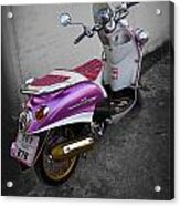 Scooter Power Acrylic Print