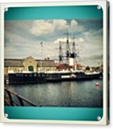 #ship #boat #transport #photowall Acrylic Print