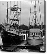 Ships At Anchor Acrylic Print