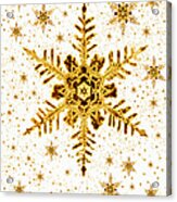 Snowflakes Acrylic Print