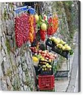Spicy Fruit Stand Acrylic Print