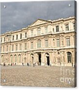 Square Court Louvre Acrylic Print