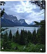 St. Mary Lake Glacier National Park Acrylic Print
