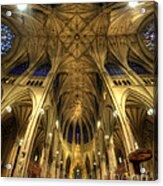 St Patrick's Cathedral - New York Acrylic Print