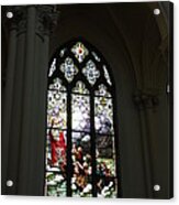 Stained Glass Acrylic Print