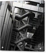 Stairs Fuji Building Acrylic Print