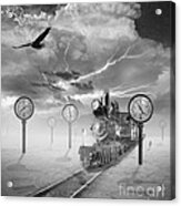 Steampunk Traveler Acrylic Print