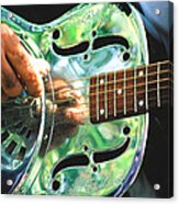 Guitar Player Acrylic Print