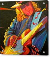 Stevie Ray Vaughn Acrylic Print