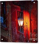 Street Light On Calle Quebrada Acrylic Print