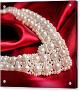 String Of Pearls Acrylic Print