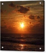 Sunrise At Myrtle Beach South Carolina Acrylic Print