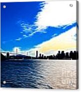 The City By The Bay Acrylic Print