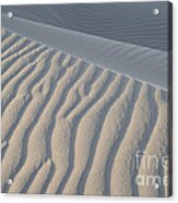 The Edge Of Sand Acrylic Print