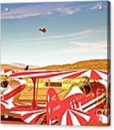 The Flying Circus Reno Air Races Acrylic Print