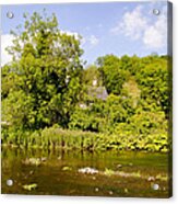 The River Wye At Upperdale Acrylic Print