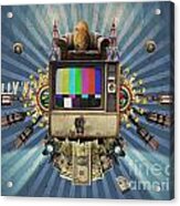 The Television Will Not Be Revolutionised Acrylic Print