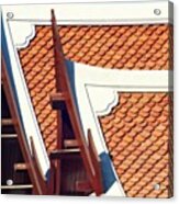 The Time To Repair The Roof Is When The Acrylic Print