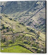 The Tongue And Lowther Brow In The Lake District Acrylic Print