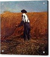The Veteran In A New Field By Winslow Homer Acrylic Print
