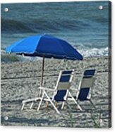 These Chairs Are Calling Your Name Acrylic Print