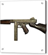 Thompson Model M1a1 Submachine Gun Acrylic Print