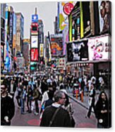 Times Square New York Acrylic Print
