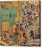 Timur And The Siege Of Smyrna 1402 Acrylic Print