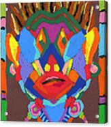 Tribal Mask Acrylic Print