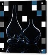 Turquoise Vases Acrylic Print