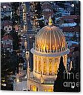 Unveiling Of The Gilded Dome Acrylic Print