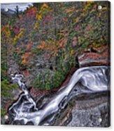 Upper Creek Falls Acrylic Print