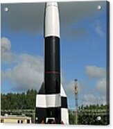 V-2 Rocket Display, Peenemunde Acrylic Print