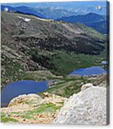 View From Atop Mt. Evans Acrylic Print