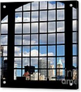 View Of Manhattan Acrylic Print