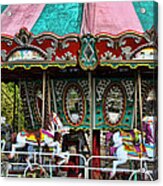 Vintage Circus Carousel - Merry-go-round Acrylic Print