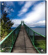 Walkway To The Beach. Acrylic Print