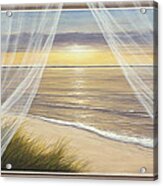 Warm Breeze Panoramic View Acrylic Print