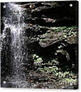 Water Figure Waterfall Acrylic Print