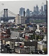 Williamsburg Bridge Acrylic Print