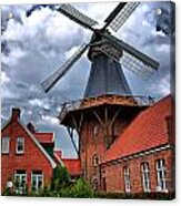 Windmill In Northern Germany Acrylic Print