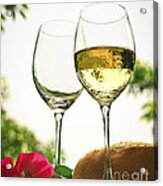 Wine Glasses Acrylic Print