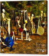 Worked To The Bones Acrylic Print