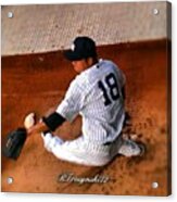 #yankees #lyrical #baseball #pitchers Acrylic Print