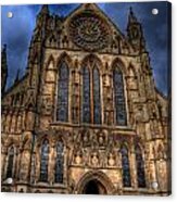 York Minster Cathdral South Transept Acrylic Print