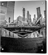 Scenery Near World Trade Center In New York Acrylic Print