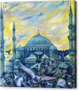 Turkey. Blue Mosque Acrylic Print