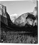 Valley Of Inspiration Acrylic Print