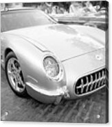 1954 Corvette Nomad Bw #3 Acrylic Print